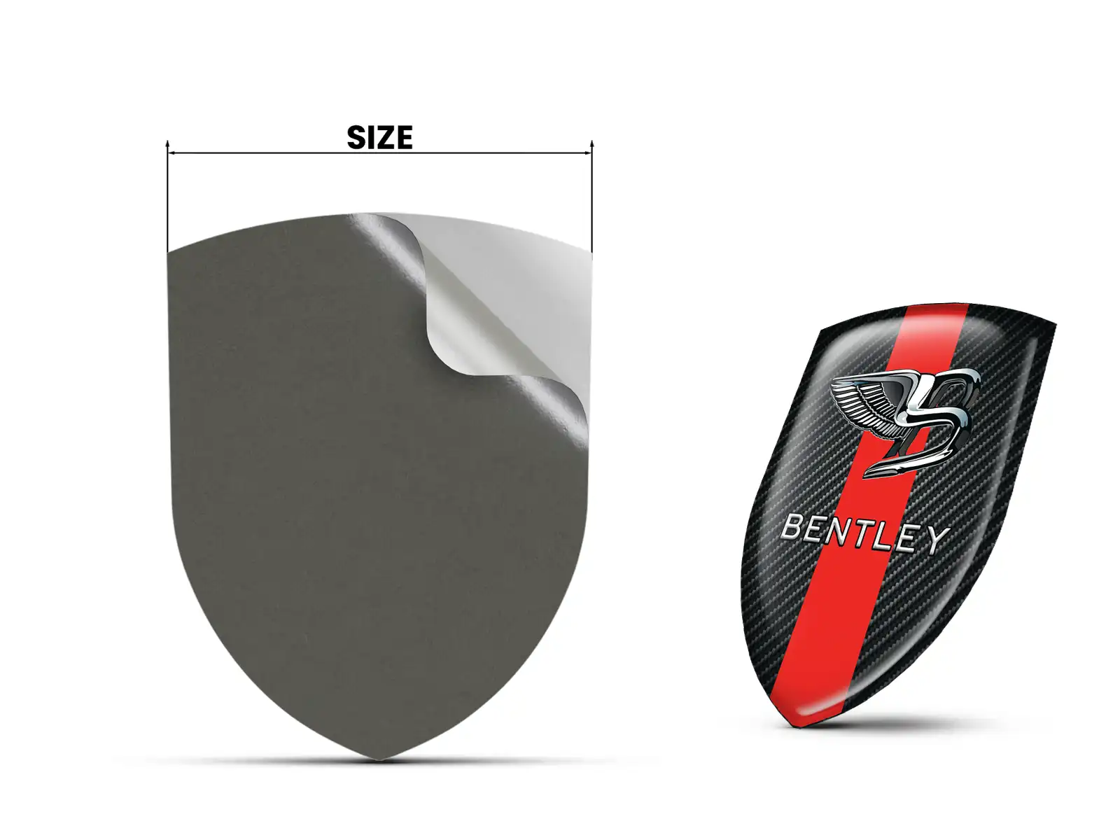 Bentley Decalcomanie Auto Max Chic Durevoli Pro Prestazioni
